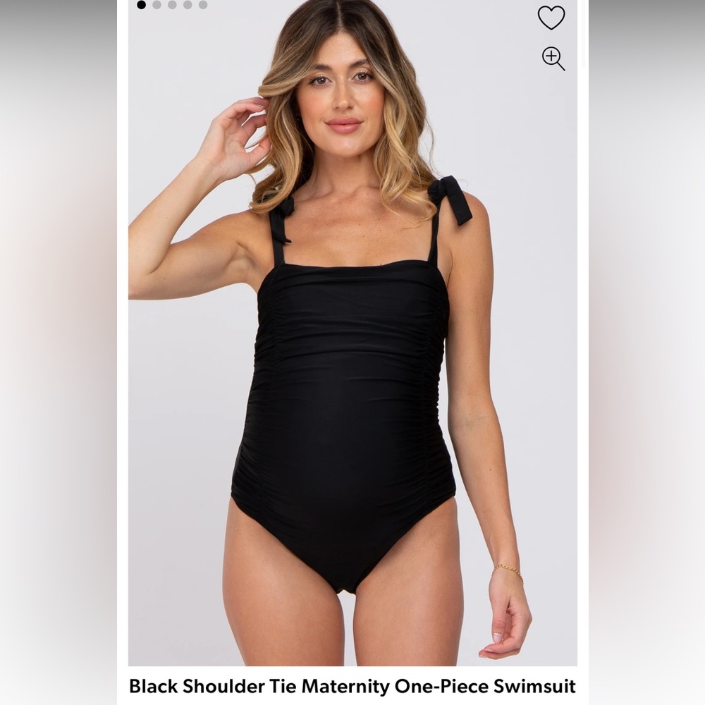 Black Maternity swimsuit